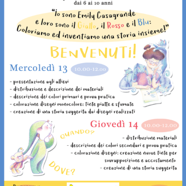 GIUGNO – Coloriamo ed inventiamo una storia insieme!